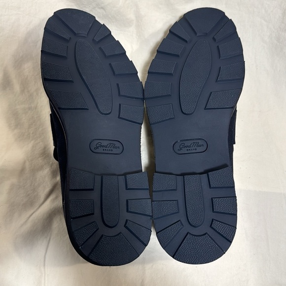 NEW Good Man Brand Lexington Loafer Size 10 Navy Leather - Picture 8 of 10